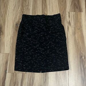 Counterparts Black and Gray Pencil Skirt